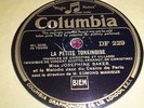 Miss JOSEPHINE BAKER La Petite Tonkinoise 78 COLUMBIA DF229