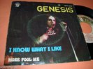 GENESIS - I Know What I Like - RARE Original PORTUGUESE 7’/45 PORTUGAL