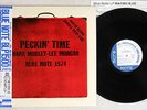 HANK MOBLEY PECKIN' TIME BLUE NOTE BLP 1574 Japanese Pressing OBI Vinyl LP