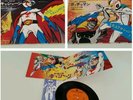Kyashan + Gatchaman 33 giri Japan 1974 OTTIMO Cashern Battles of Planets