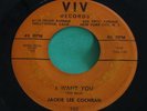Hear Rare Rockabilly Bopper 45 : Jackie Lee Cochran   Buy A Car   VIV 988