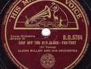 RARE 1942 GLENN MILLER ORCHESTRA 78 