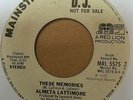 Almeta Lattimore - These Memories - 70's Northern Soul Crossover Mainstream EX-