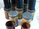 7 Columbia cylinder records brown wax 9069 32388 & 5 indestructible Potter Cho