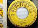JOHNNY CASH I Walk The Line Get Rhythm ORIG. SUN Country 45 from 1956 w650