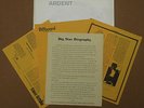 BIG STAR Promotional kit - Ardent Folder and Press Kit, Original 1970's
