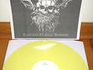 PROCLAMATION EXECRATION OF CRUEL BESTIALITY LP TEST PRESS YELLOW #06/20 Beherit
