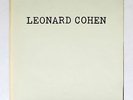 Leonard Cohen LIVE SONGS Columbia KC31724 DELUXE CANADA PROMO MINT STILL SEALED