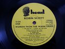 ROBIN SCOTT, WOMAN FROM THE WARM GRASS VERY RARE UK VINYL LP VG AUDIO, G+ SLV