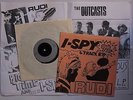 Rudi I-Spy Rare 1979 Irish Punk 7in Poster PS + Poster Outcasts