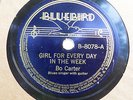 BO CARTER Girl For Every Day Of The Week/World In A Jug BLUEBIRD 8078 E- 78RPM ?