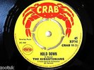 KINGSTONIANS / Barry York * Hold Down * CRAB 19 * 1969
