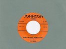DUBS- DON'T ASK ME TO BE LONELY -JOHNSON 45 102 ORIGINAL RARE DOOWOP EX  HEAR IT