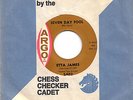 ETTA JAMES - SEVEN DAY FOOL-ARGO 45 # 5402   NORTHERN SOUL,OMPANY SLV NM HEAR IT