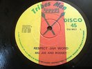 BIG JOE AND RODNEY - RESPECT JAH WORD - TRIBES MAN 12 INCH - 1978 -BURNING SPEAR