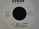 HEAR IT RARE SOUL Big Don's Rebellion Ethon 101 It Was True and Smokin' Mint-