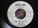 LITTLE MAC & THE BRAVADOES Dance Baby 45 on Little Mac RARE 60'S ROCKABILLY SURF