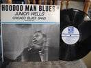 JUNIOR WELLS HOODOO MAN BLUES KILLER BLUES LP ON DELMARK DS-612