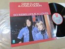 GENE CLARK & CARLA OLSON so rebellious a lover DEMON UK ORIGINAL LP PORKY mint 