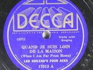 Hear Cajun 78 Leo Soileau'S Four Aces - Quand Je Suis Loin De La Maison / Je Ne