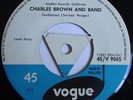 CHARLES BROWN - Trouble Blues / Confidential RARE VOGUE TRI CENTRE 45/V 9065