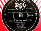 ELVIS PRESLEY - SHAKE RATTLE & ROLL / LAWDY, MISS CLAWDY - 78 FROM SOUTH AFRICA