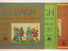 DEVY ERLIH - JS BACH sonatas & partitas for violin solo RARE ADES stereo 3xLPs