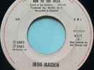 IRON MAIDEN - Number of the beast / Rare GUATEMALA 45 Dideca first press. VG++