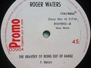 ROGER WATERS - The Bravery of beign / Rare COSTA RICA RADIO PROMO 45 EX++