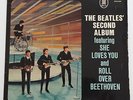 THE BEATLES SECOND ALBUM 12” 33 RPM GERMAN ODEON ZTOX 5558 STEREO VERY RARE NICE