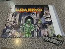 RANDY Randy LP LTD 500 w/patch & pin EVIL EMERALD VAULT VIRTUE GOTHAM CITY Rare