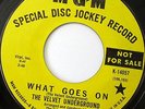 RaRe THE VELVET UNDERGROUND What Goes On b/w Jesus 45 MGM YL PROMO