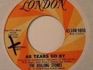 THE ROLLING STONES AS TEARS GO BY PROMO 45 LONDON LON-9808 VG++