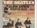 THE BEATLES 45RPM & PICTURE SLEEVE MATCHBOX B/W SLOW DOWN 1964