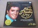 ELVIS PRESLEY The Elvis Presley Story 1977 5 LP BOX USA Candlelite  MINT