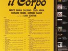 PIERO OST/UMILIANI - IL CORPO (LP+CD)  VINYL LP + CD NEUF