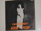 IGGY POP / I got a right / Sixteen / UNIQUE BELGIAN PS 7