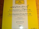AMADEUS QUARTET ARONOWITZ Mozart String Quintets LP DGG SLPM FIRST STEREO (1960)