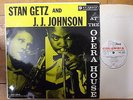 33CX 10127 Stan Getz & Jay Johnson - At The Opera House - 1957 LP