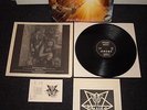 RUNNING WILD GATES OF PURGATORY LP NOISE PRESS + PRESS BOOKLET / PRESSE INFO 