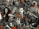 SOLD OUT Tyler Stout - Guardians of the Galaxy OST LP - Drax Handbill - Mondo
