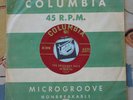The Collins Kids 45 The Rockaway Rock 1956 Rockabilly w Columbia Sleeve VG++