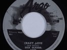 Rockabilly 45 DICK GLASSER Crazy Love ARGO HEAR