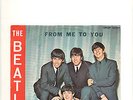 Beatles Parlophon 45 16355 From Me To You W/Pic Sleeve Made In Italy