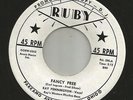ROCKABILLY  BOPPER- RAY PENNINGTON - FANCY FREE -- HEAR BOTH- 1957 DJ RUBY