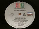 DAVID BOWIE:Bang Bang / Glass Spider.VERY RARE Aussie/OZ PROMO-Only 7