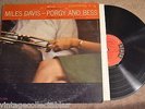 MILES DAVIS Porgy And Bess Jazz 6 eye RECORD LP VG+