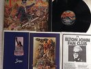 Elton John Captain Fantastic Brown Dirty Cowboy LP ORIG Lyric & Scrapbook Poster