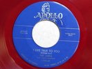 LARKS 45 I live true to you / Hold me APOLLO (Red wax repro) Doowop w3345