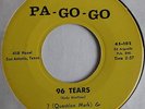 ? AND THE MYSTERIANS 96 tears / midnight hour 1966 garage US press  PA GO GO